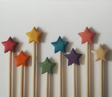 Load image into Gallery viewer, Wooden Star Wand
