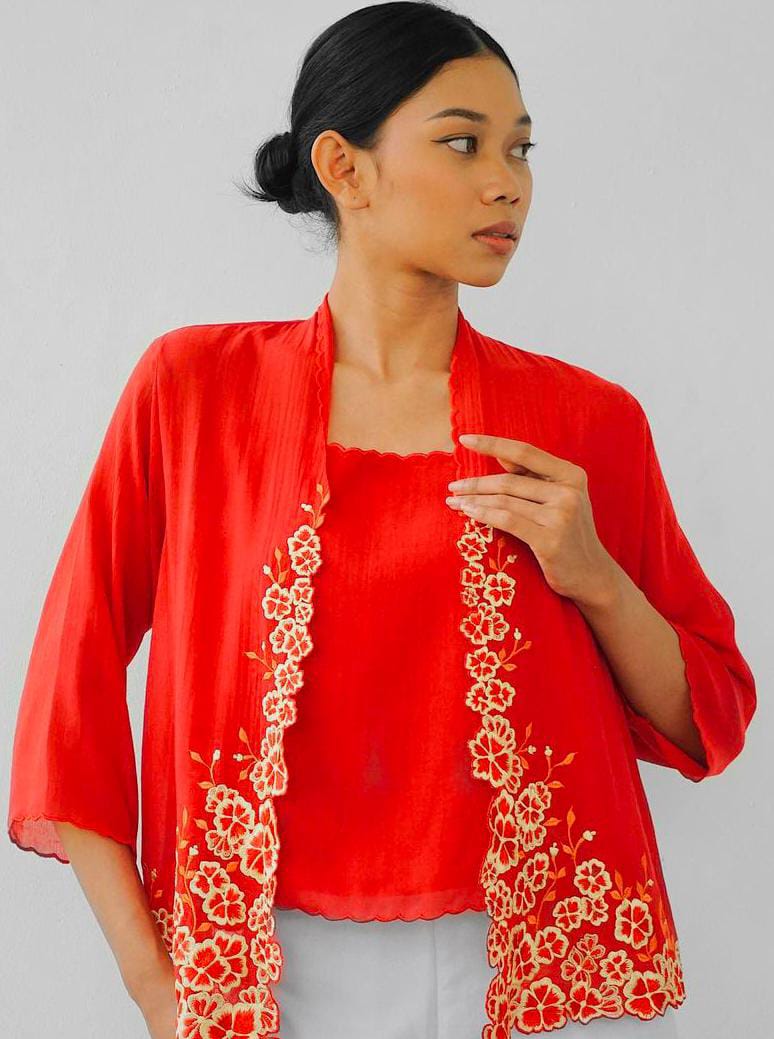 PA Embroidery Kebaya with Camisole