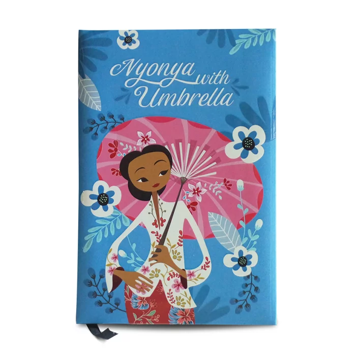 Notebook Nyonya with Umbrella Peranakan